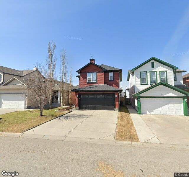 Street view of 21 Martha's Green NE, Calgary