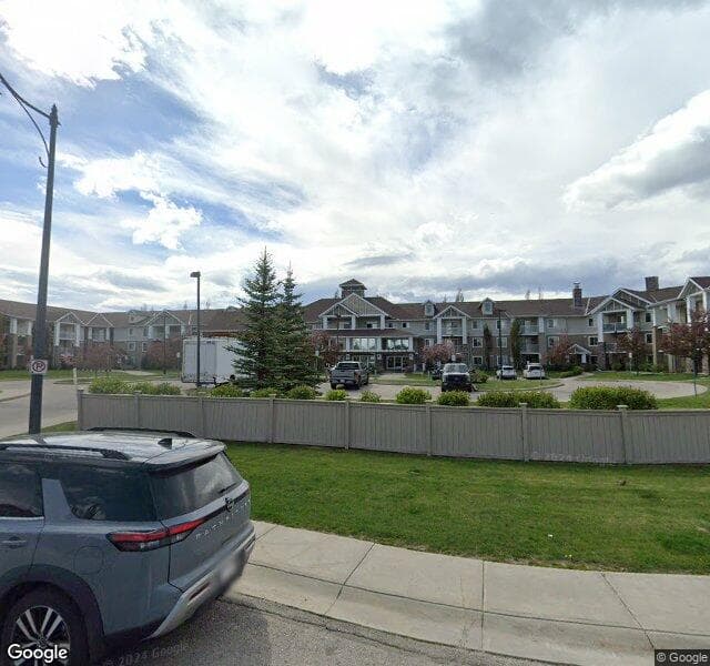 Street view of 322-428 Chaparral Ravine View SE, Calgary