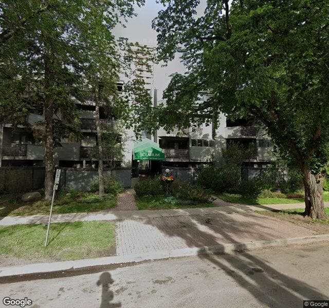 Street view of 10148 118 Street, Edmonton