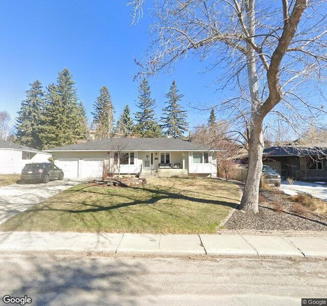 Street view of 728 Crescent Boulevard SW, Calgary