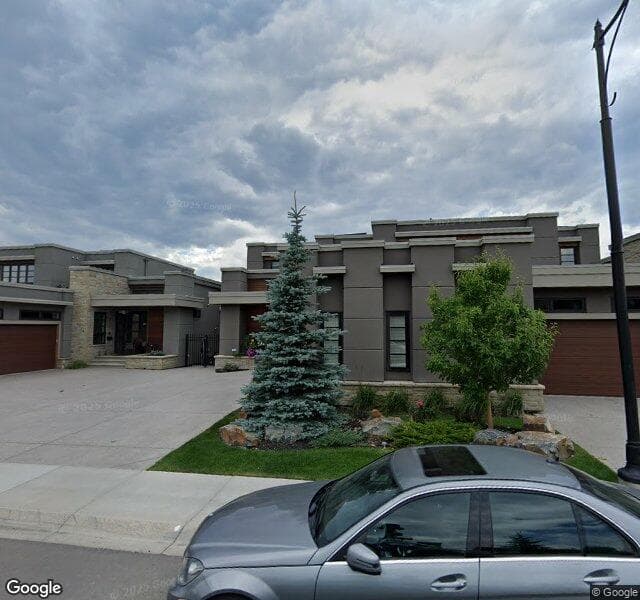 Street view of 59 Aspen Ridge Square SW, Calgary