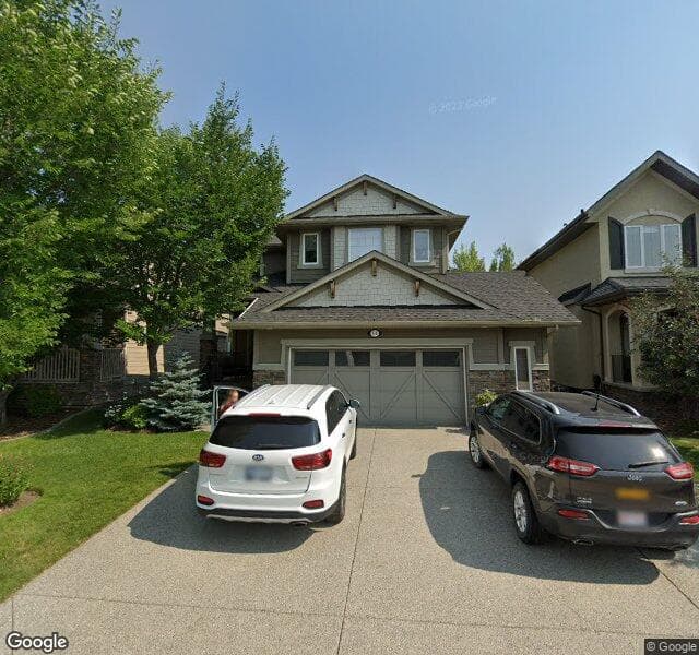 Street view of 14 Crestridge View SW, Calgary
