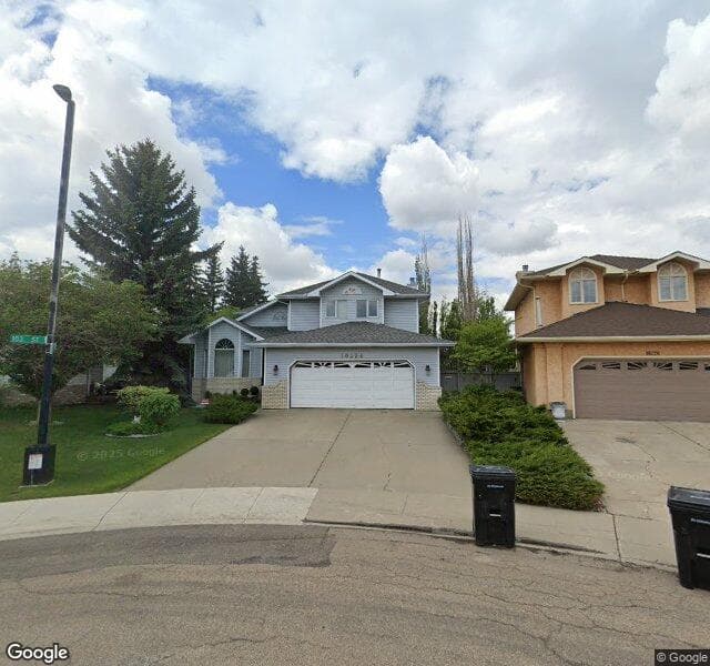 Street view of 10224 175 Avenue NW, Edmonton
