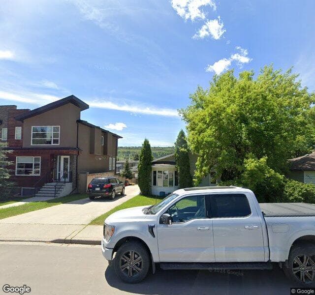Street view of 4819 22 Avenue NW, Calgary