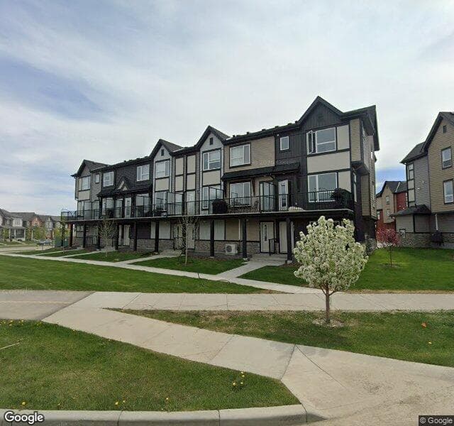 Street view of 814 Belmont Drive SW, Calgary