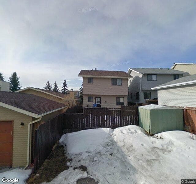 Street view of 95 Strathearn Rise SW, Calgary