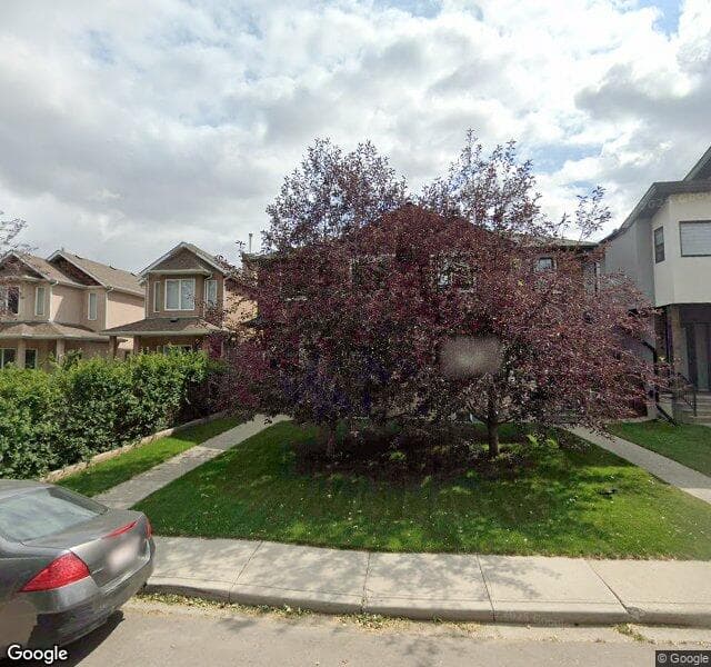 Street view of 3310 41 Street SW, Calgary