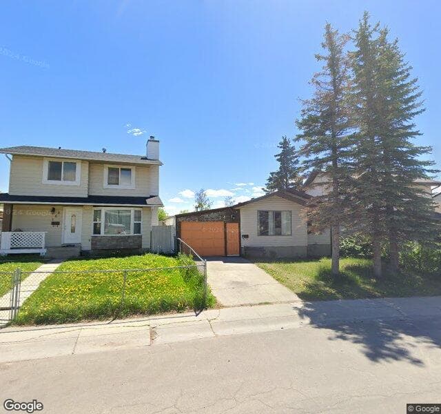Street view of 164 Fallswater Road NE, Calgary