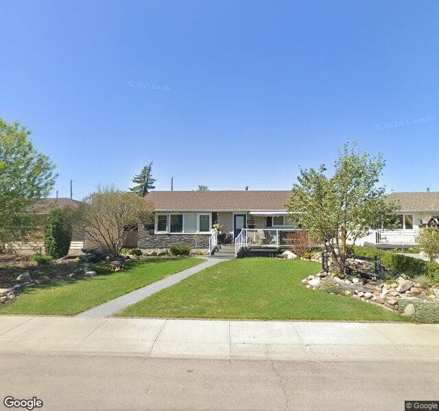 Street view of 13312 128 Street NW, Edmonton