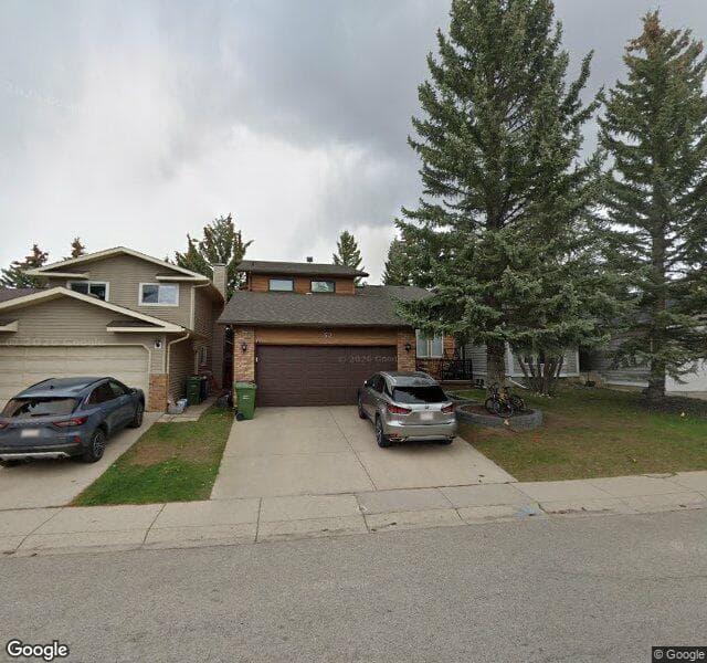 Street view of 52 Edforth Crescent NW, Calgary