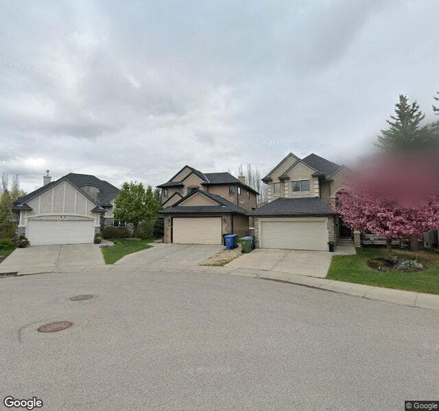 Street view of 155 Evergreen Heights SW, Calgary