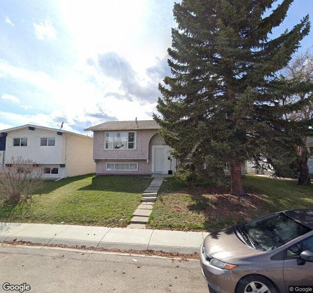 Street view of 19 Pensville Road SE, Calgary