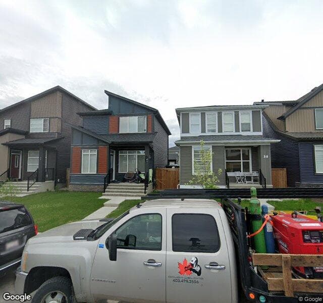Street view of 42 Wolf Creek Manor SE, Calgary