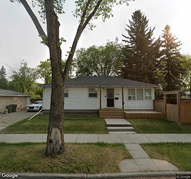 Street view of 6403 86 Street NW, Edmonton