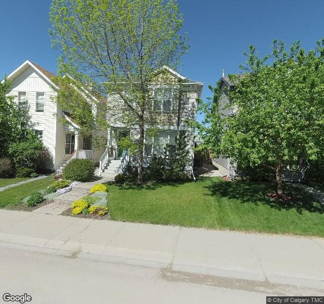 Street view of 740 Tuscany Drive NW, Calgary