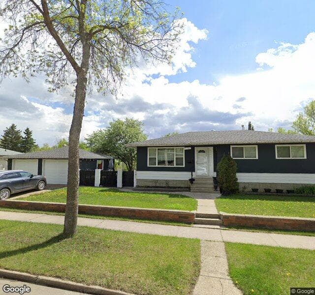 Street view of 6111 146 Avenue NW, Edmonton