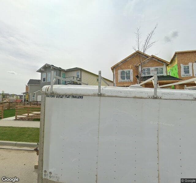 Street view of 97 Belvedere Drive SE, Calgary