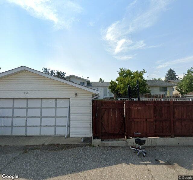 Street view of 156 Bracewood Road SW, Calgary