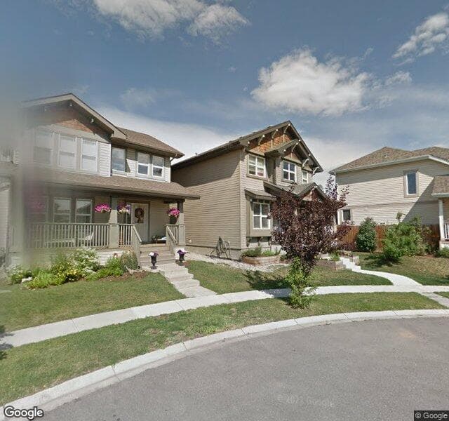 Street view of 141 Prestwick Close SE, Calgary