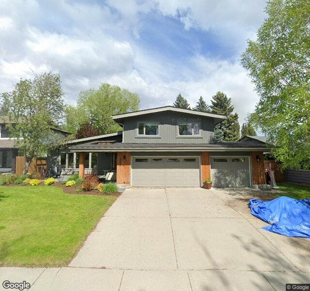 Street view of 331 Parkvalley Drive SE, Calgary