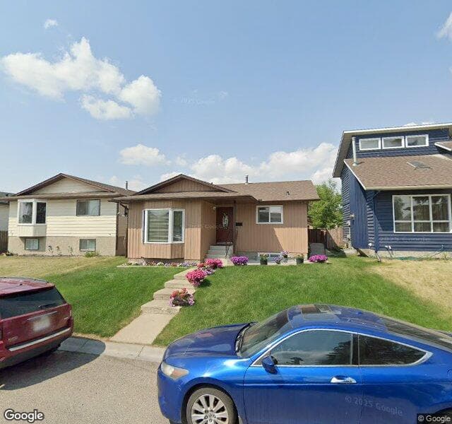 Street view of 68 Castlebrook Place NE, Calgary