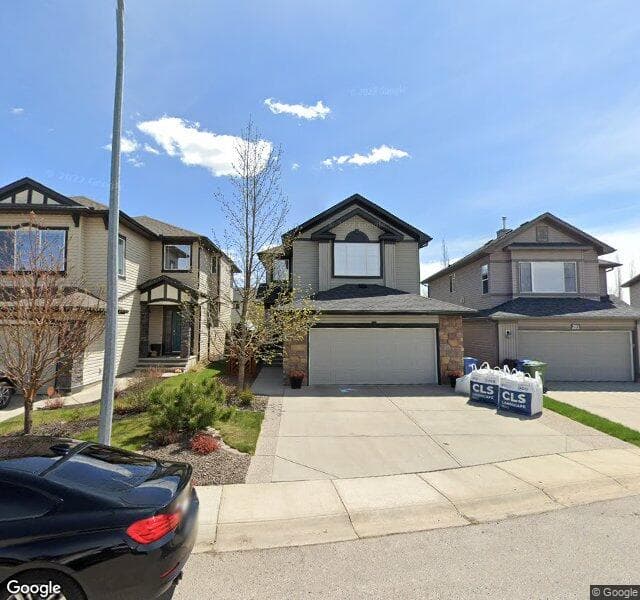 Street view of 285 Tuscany Reserve Rise NW, Calgary