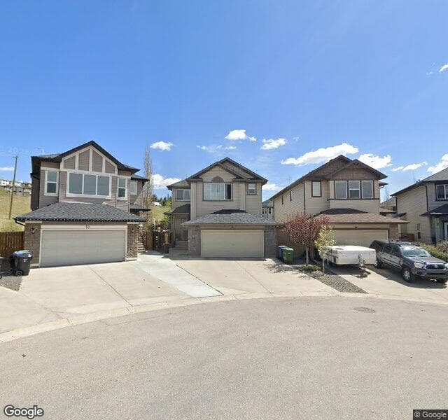 Street view of 46 Tuscany Summit Green NW, Calgary