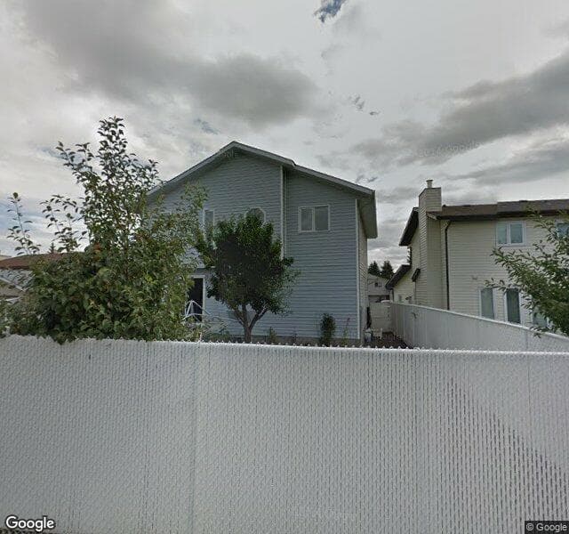 Street view of 15512 78 Street NW, Edmonton