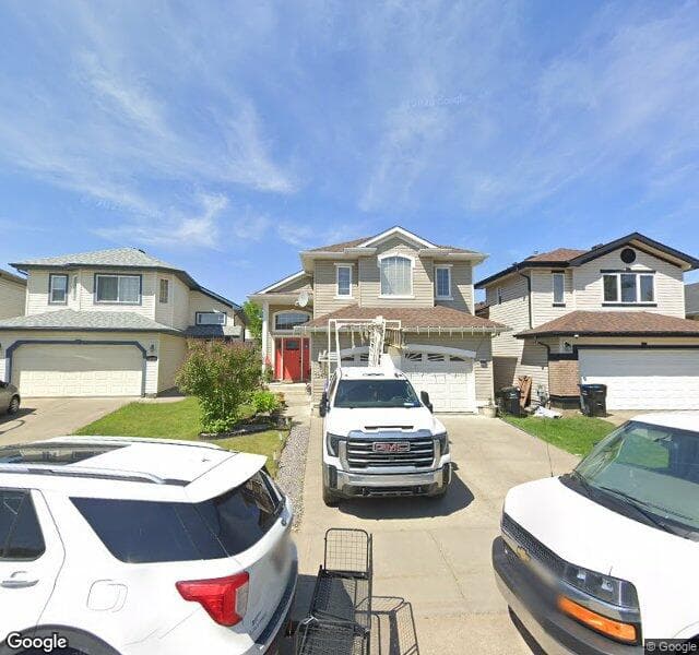 Street view of 15412 44 Street NW, Edmonton