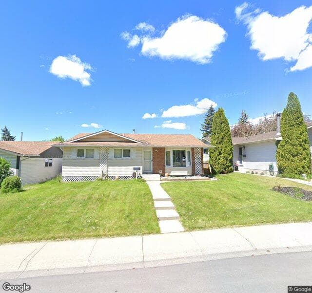 Street view of 327 Rundlehill Drive NE, Calgary