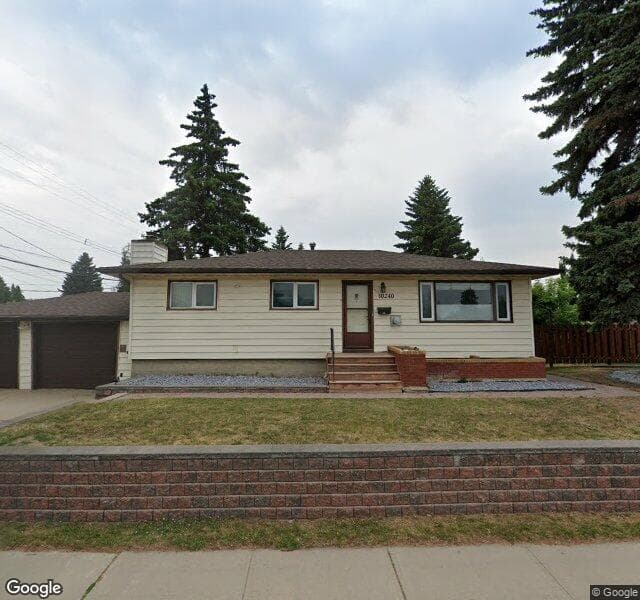 Street view of 4507 103 Avenue NW, Edmonton