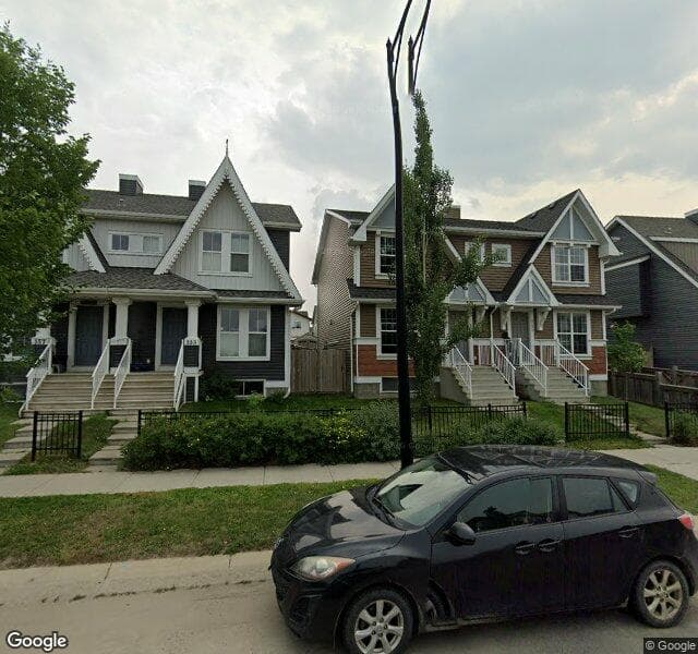 Street view of 549 Auburn Bay Avenue SE, Calgary