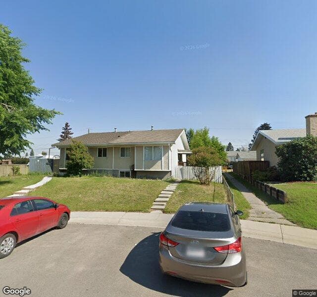 Street view of 947 Marcombe Drive NE, Calgary