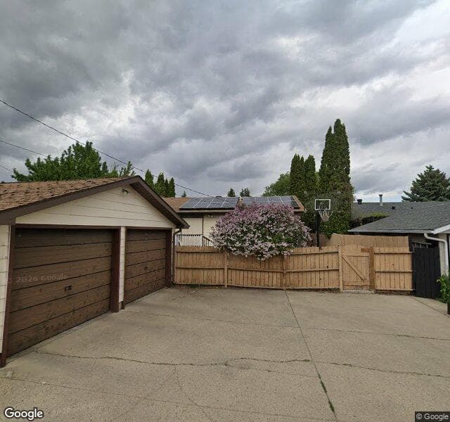 Street view of 7707 Rowland Road NW, Edmonton