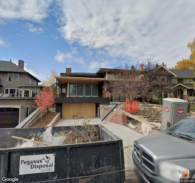 Street view of 2925 Wolfe Street SW, Calgary