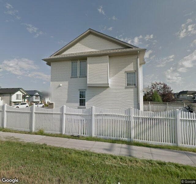 Street view of 2 Saddlemont Way NE, Calgary