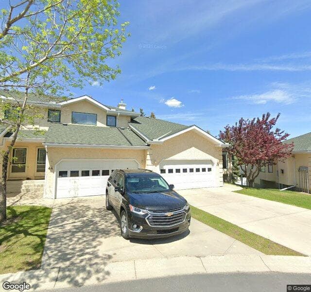 Street view of 42-200 Sandstone Drive NW, Calgary