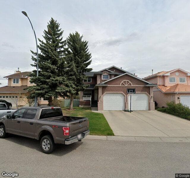 Street view of 216 California Place NE, Calgary