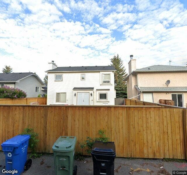 Street view of 52 Sundown Way SE, Calgary