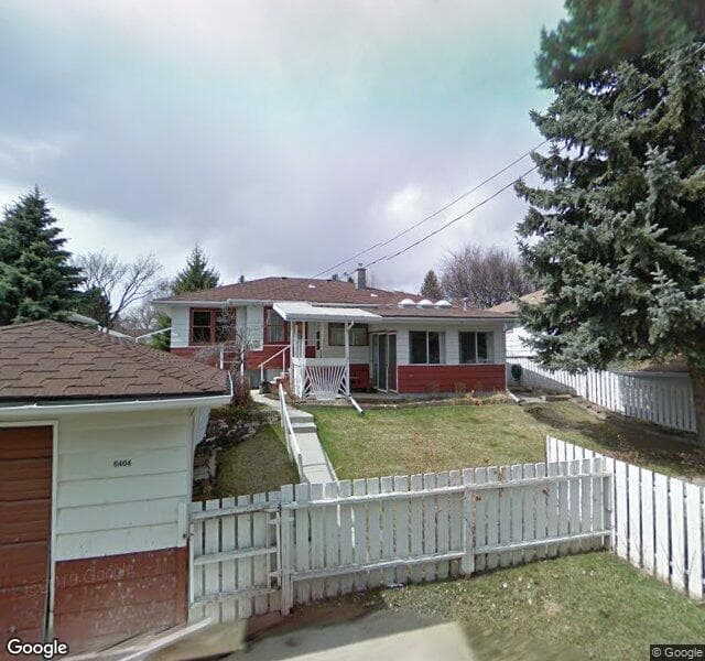 Street view of 5404 Thornton Road NW, Calgary