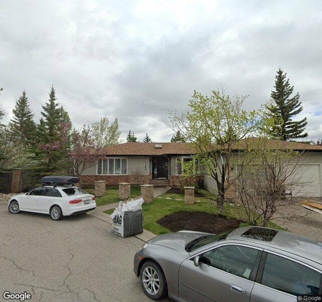 Street view of 132 Shawnee Place SW, Calgary
