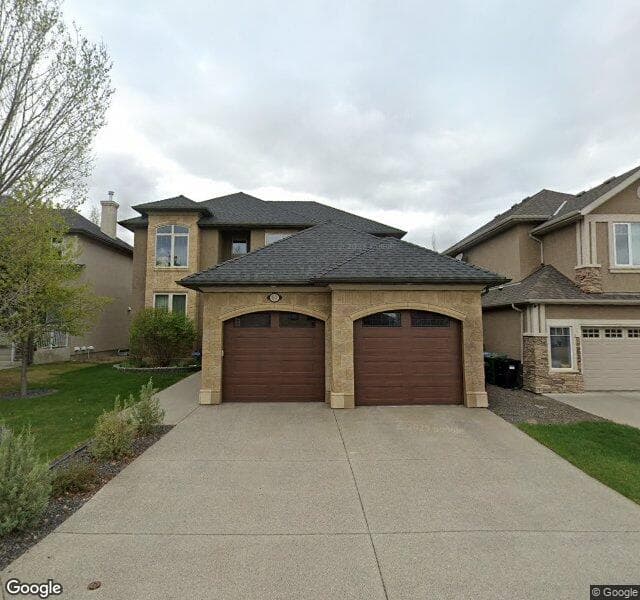 Street view of 60 Evergreen Row SW, Calgary