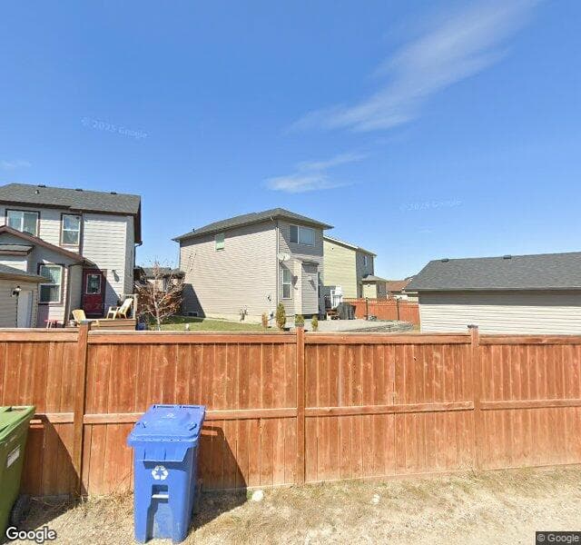 Street view of 119 Skyview Springs Gardens NE, Calgary