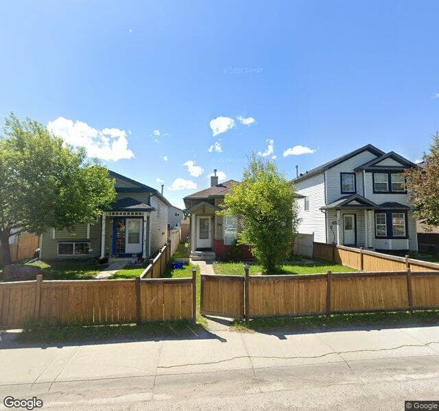Street view of 205 Martindale Drive NE, Calgary