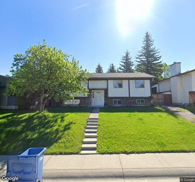 Street view of 3039 Cedar Ridge Drive SW, Calgary