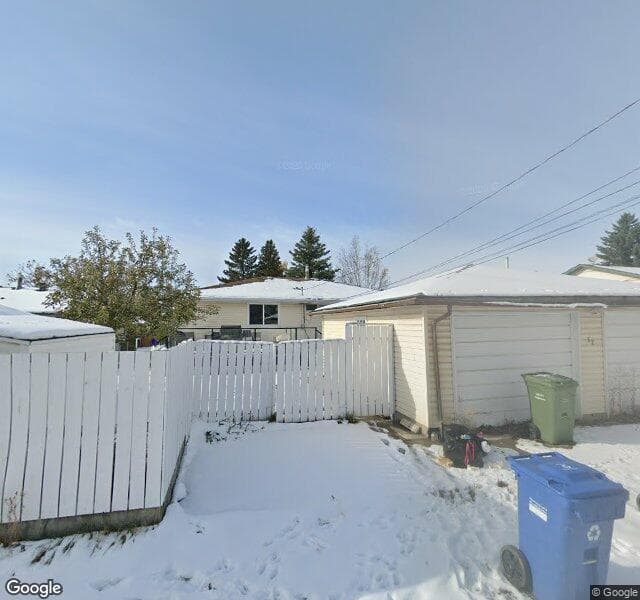 Street view of 52 Huntham Road NE, Calgary