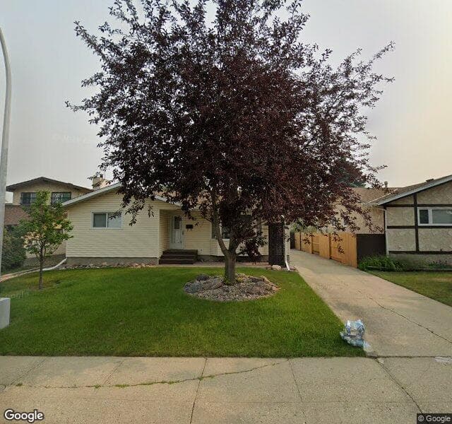 Street view of 59 Hughes Road NW, Edmonton