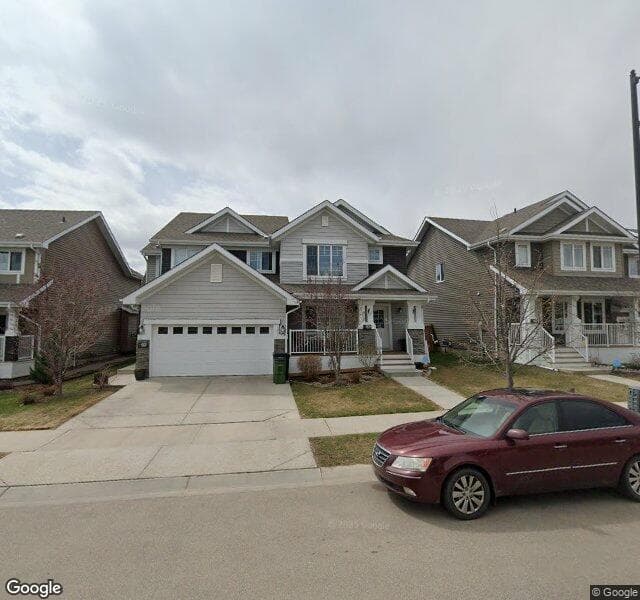 Street view of 6830 Evans Wynd NW, Edmonton