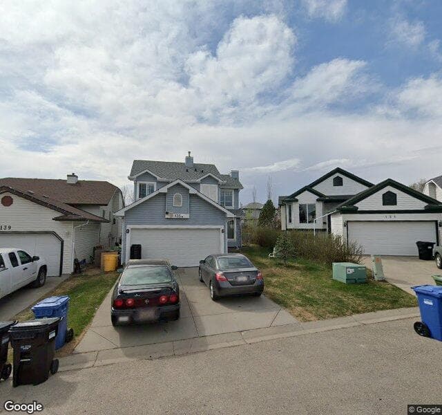 Street view of 135 Coverdale Court NE, Calgary