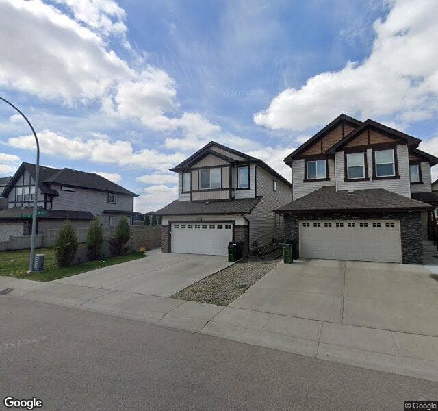 Street view of 16404 136 Street NW, Edmonton